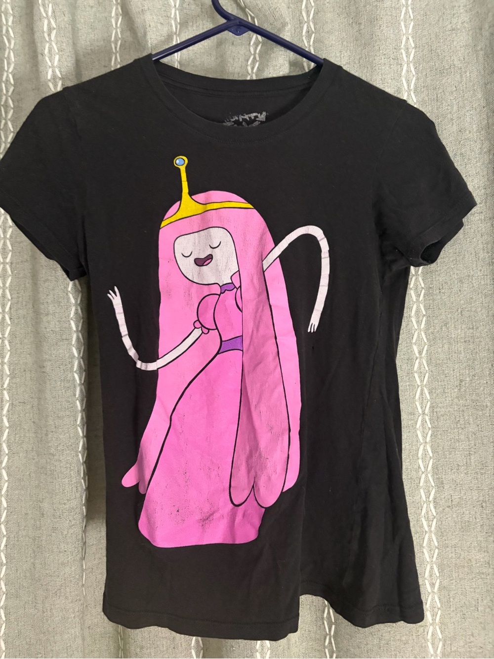 Princess Bubblegum Cartoon Network Black Tee